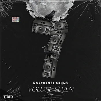[嘻哈说唱鼓采样包]Nokturnal Drums Vol.7 Drumkit [WAV]（49Mb）