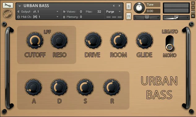 Red Sounds Urban Bass KONTAKT