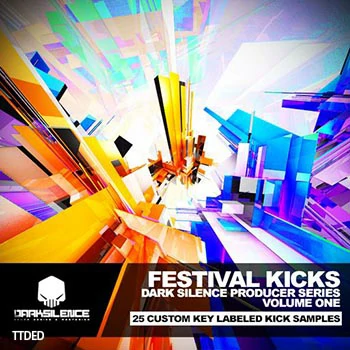 [EDM底鼓采样]Dark Silence Sound Design Festival Kicks Volume 1 [WAV]（4Mb）