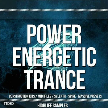 [Trance素材Spire预置Sylenth1预置Massive预置]HighLife Samples Power Energetic Trance [WAV, MiDi]（436Mb）