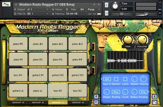 VIP Loops and Big Fish Audio Modern Roots Reggae XXL KONTAKT