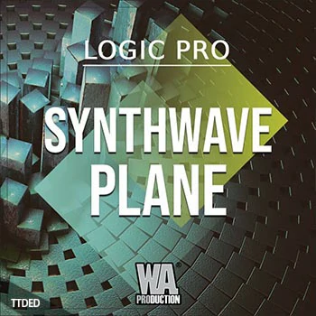 [合成波浩室素材Serum预置Logic工程模板]WA Production Synthwave Plane v2 [WAV, MiDi]（98Mb）