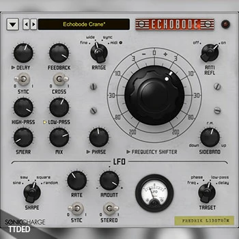[回声延迟效果器插件]Sonic Charge Echobode v1.0.0 [WiN]（16Mb）