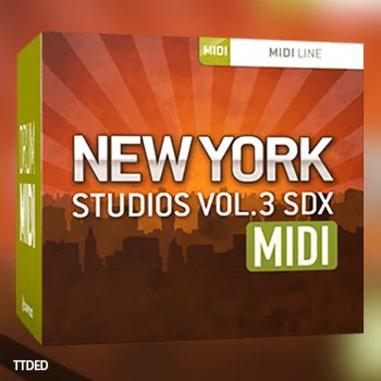 [MiDi素材爵士放克]Toontrack New York Studios Vol.3  [WiN, MacOSX]（10Mb）