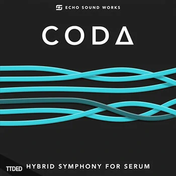 [Serum血清预置流行休闲舞曲奇幻贝斯]Echo Sound Works CODA for Serum（892Mb）