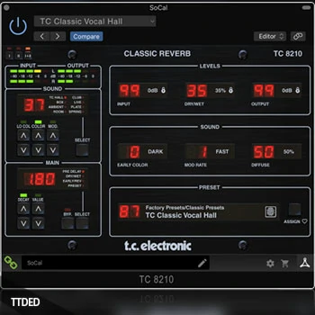 [混响效果器插件]TC Electronic TC8210 v2.0.02 [WiN]（13Mb）