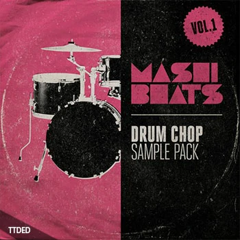 [灵魂爵士鼓组采样]MASHIBEATS Sample Packs Drum Chop Vol.1 [WAV]（115Mb）