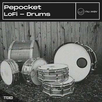[低保真怀旧鼓组采样]Nu.Wav Penpocket LoFi Drums [WAV]（156Mb）