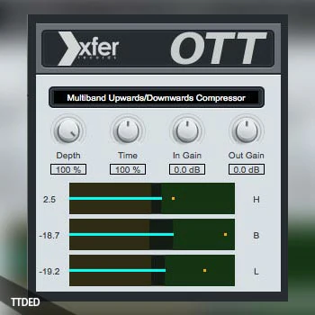 [EDM多段压缩效果器插件]Xfer Records OTT 1.21b 1.2[WiN, MacOSX]（4Mb）