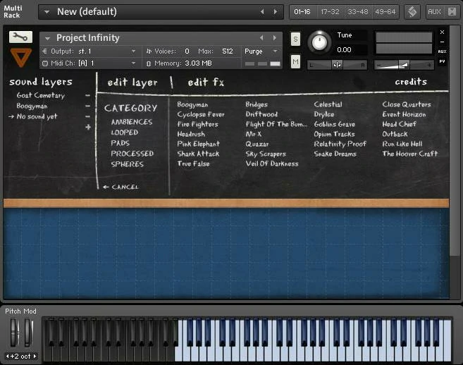 Sonokinetic Project Infinity KONTAKT