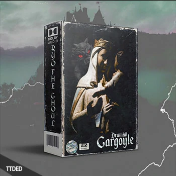 [嘻哈陷阱素材FL混音预置]Ryo The Ghoul Gargoyle Drumkit [WAV, MiDi]（30Mb）