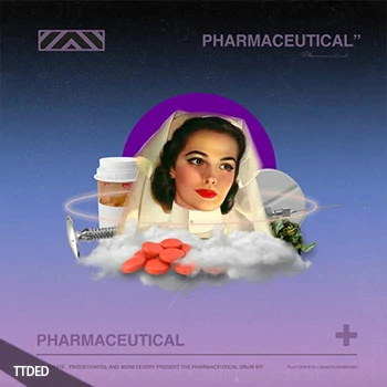 [嘻哈说唱鼓采样包]Playcrate Pharmaceutical Drum Kit [WAV]（30Mb）