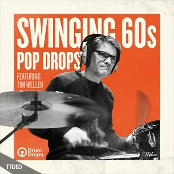 [60年代流行鼓组Drop素材]DrumDrops Swinging 60s Pop Drops Loops Pack [多格式]（1.41Gb）