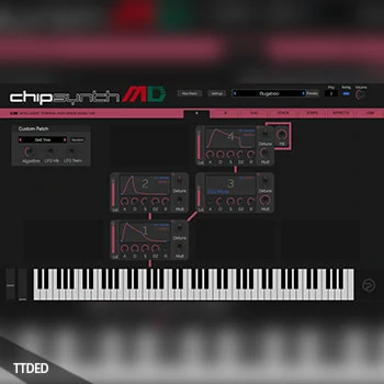 [Sega经典游戏音色插件]Plogue Chipsynth MD v1.072 [WiN]（15Mb）