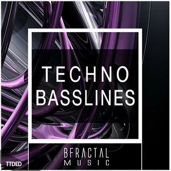 [科技舞曲低音线采样]BFractal Music Techno Basslines [WAV]（266Mb）