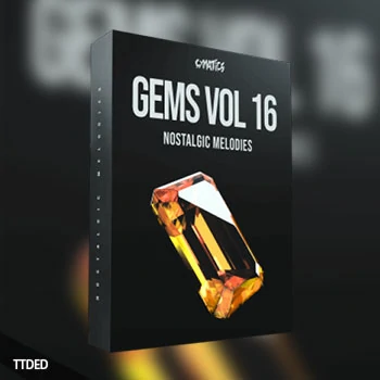 [氛围嘻哈慢摇素材]Cymatics Gems Vol.16 Nostalgic Melodies [WAV, MiDi]（304Mb）