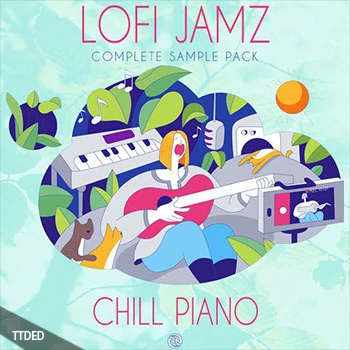 [氛围舒缓爵士钢琴采样]Dynasty Loops Chill Piano [WAV]（27Mb）
