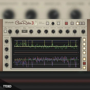 [人声响度增益调整闪避插件]TBProAudio GainRider3 v3.0.10 [WiN]（5Mb）