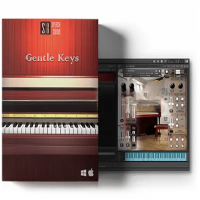 多风格通用钢琴 – Splash Sound Gentle Keys v1.1.01 KONTAKT PROPER