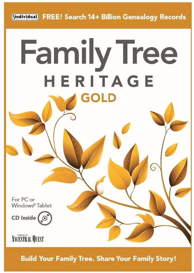 Family Tree Heritage Gold 16.13.10 破解版 – 家谱制作软件