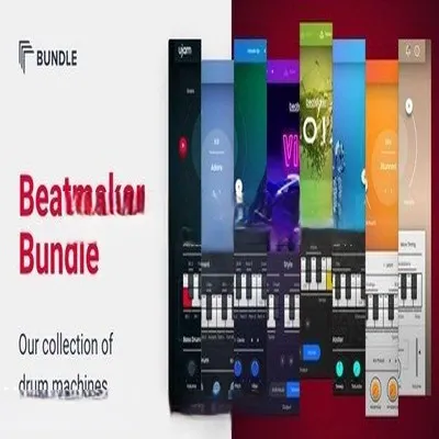 电子鼓机 – uJAM Beatmaker Bundle 2022.6 WIN
