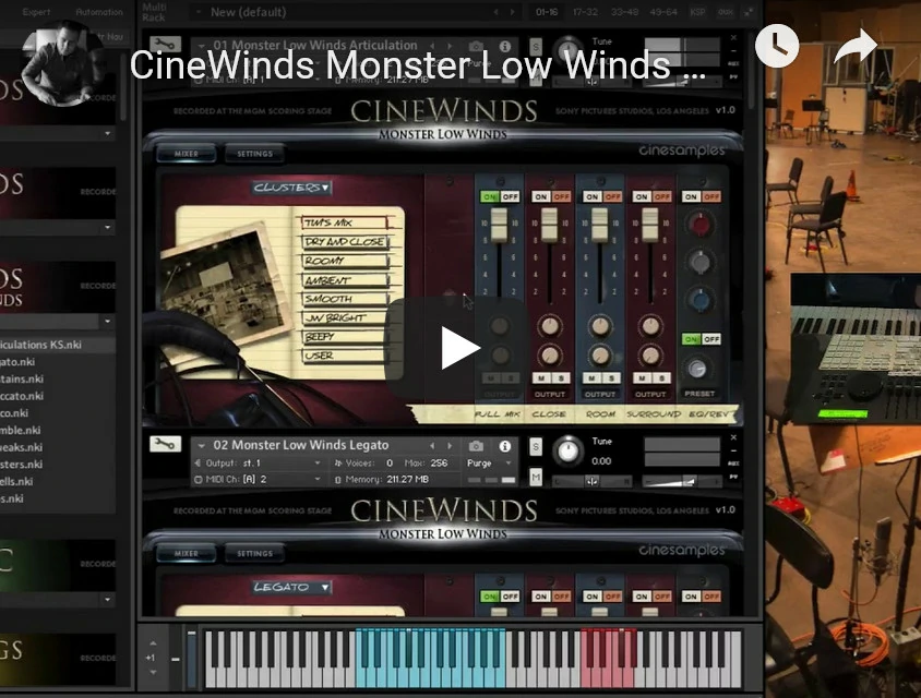Cinesamples CineWinds Monster Low Winds KONTAKT