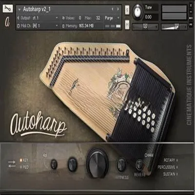 自鸣筝音源 – Cinematique Instruments Autoharp v3.5 KONTAKT
