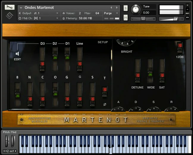 声波合成器 – Soniccouture Ondes v3 KONTAKT