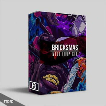 [陷阱RnB素材]Hollywood Bangers The Bricksmas Kit (Midi Loop Kit) [WAV, MiDi]（15Mb）