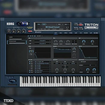 [合成器插件]KORG TRITON Extreme v1.0.1 [WiN, MacOSX]（825Mb）