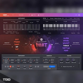 [虚拟鼓手Urban-Funky风格]UJAM Virtual Drummer PHAT v2.1.0 v2.1.0 M315 [WiN, MacOSX]（945Mb）