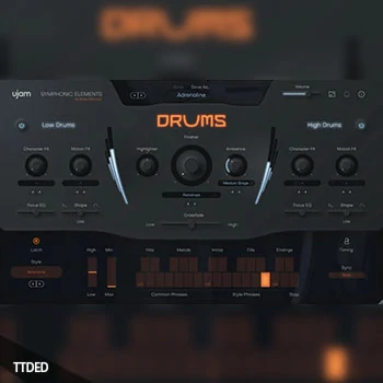 [影视鼓交响系打击乐音源插件]UJAM Symphonic Elements DRUMS v1.0.0 [WiN]（767Mb）