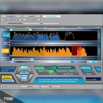 [音频自动对齐插件]SynchroArts Vocalign Pro v4.2.2 [MacOSX]（10Mb）