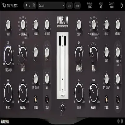 母带压缩器 – Tone Projects Unisum Mastering Compressor v1.1.3 WIN