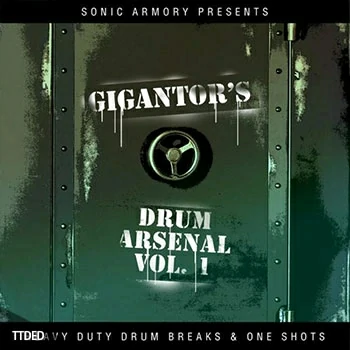 [DNB采样]Sonic Armory Gigantor’s DnB Drum Arsenal Volume 1 [WAV]（265Mb）