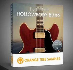 [布鲁斯电吉他音源]Orange Tree Samples Evolution Hollowbody Blues [KONTAKT]（4.43Gb）