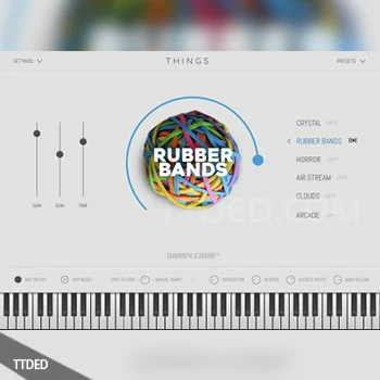 [合成器插件]Sampleson Things Intuitive Synthesizer v1.0.3 RETAiL [WiN, MacOSX]（88Mb）