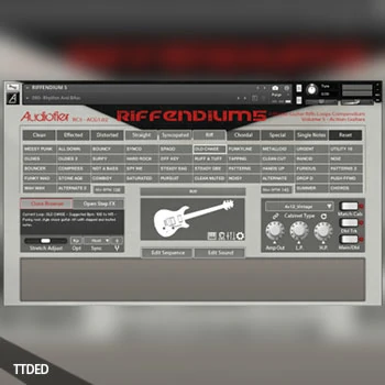 [电吉他LOOP即兴音源]Audiofier Riffendium 5 [KONTAKT]（3.05Gb）
