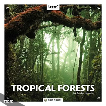 [热带森林大自然虫鸣鸟叫环境音效素材]Boom Library Tropical Forests [WAV]（30.53Gb）