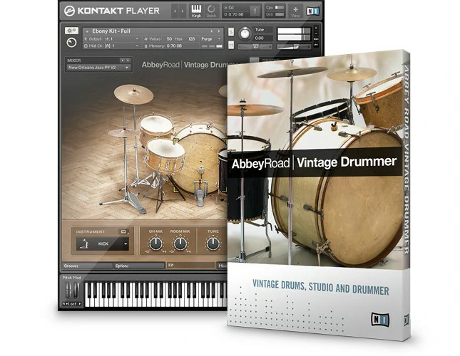 [经典鼓组音源]Native Instruments Abbey Road Vintage Drummer v1.3 [KONTAKT]（7.22Gb）