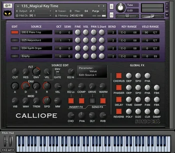 Sonic Cat CALLIOPE KONTAKT