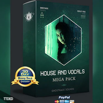 [流行浩室人声素材Serum预置]Ghosthack Sounds House And Vocals Mega Pack [WAV, MiDi]（3.61Gb）