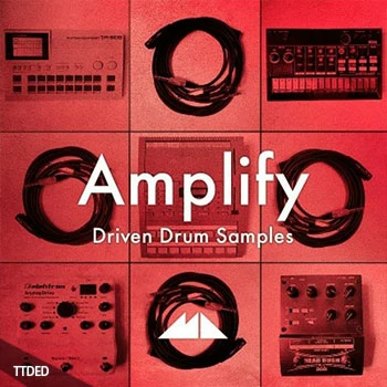 [Electronic电子乐鼓组采样]ModeAudio Amplify Driven Drum Samples [WAV]（32Mb）