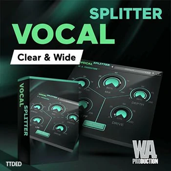 [单声道转立体声插件]WA Production Vocal Splitter v1.0.0 RETAiL [WiN, MacOSX]（15Mb）