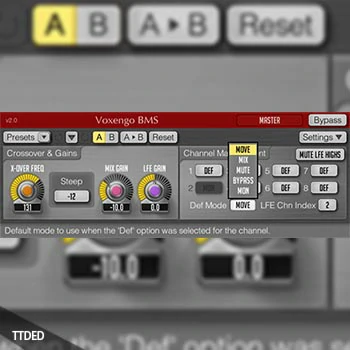 [低频处理-非低音声道环绕声道低频增强工具]Voxengo BMS v2.3 [WiN, MacOSX]（25Mb）