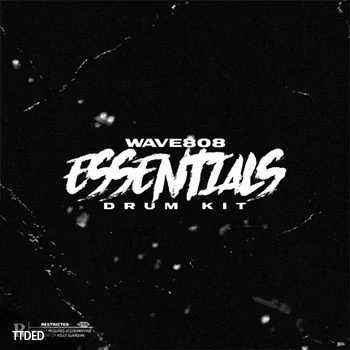 [RnB陷阱鼓组采样]Wave808 Essentials Drum kit [WAV]（35Mb）
