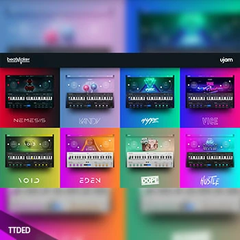 [嘻哈陷阱电子舞曲节奏鼓机插件合辑包]uJAM Beatmaker Bundle 2021.11 CE [WiN]（397Mb）