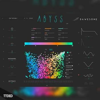 [视觉合成器插件]Tracktion Dawesome Abyss v1.1.3 [MacOSX]（51Mb）