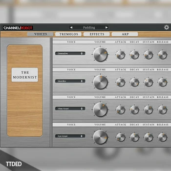 [四声部调谐打击乐器]Channel Robot The Modernist 2.0 v1.0.0 [WiN, MacOSX]（188Mb）