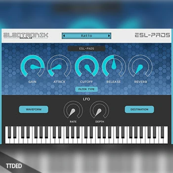 [PAD铺底音色插件]Electronik SoundLabs ESL-Pads v1.1.0 [WiN, MacOSX]（867Mb）